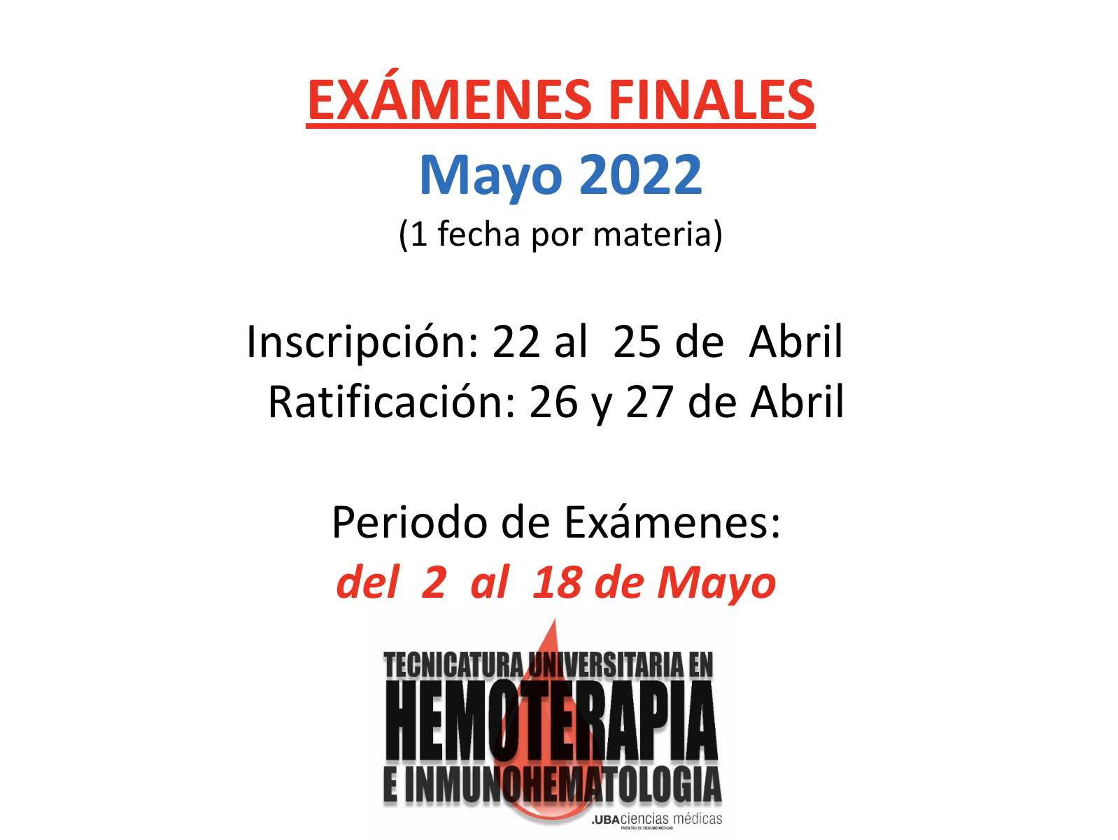 Inscripcion Finales Mayo 2022