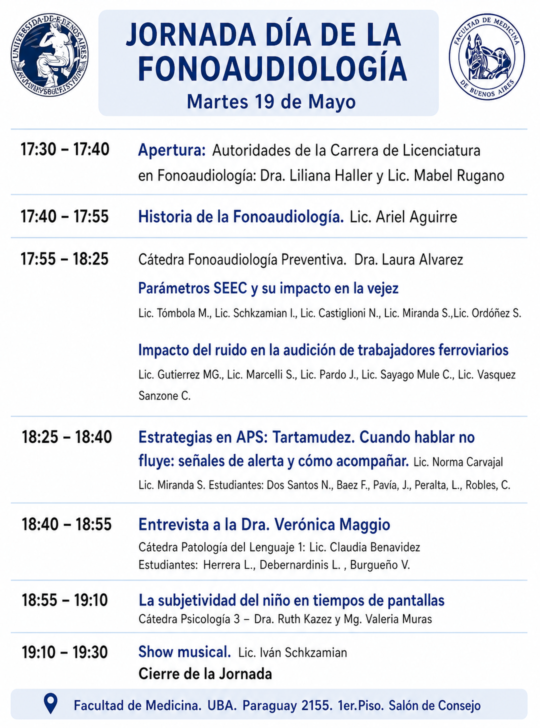 Dia de la Fonoaudiología