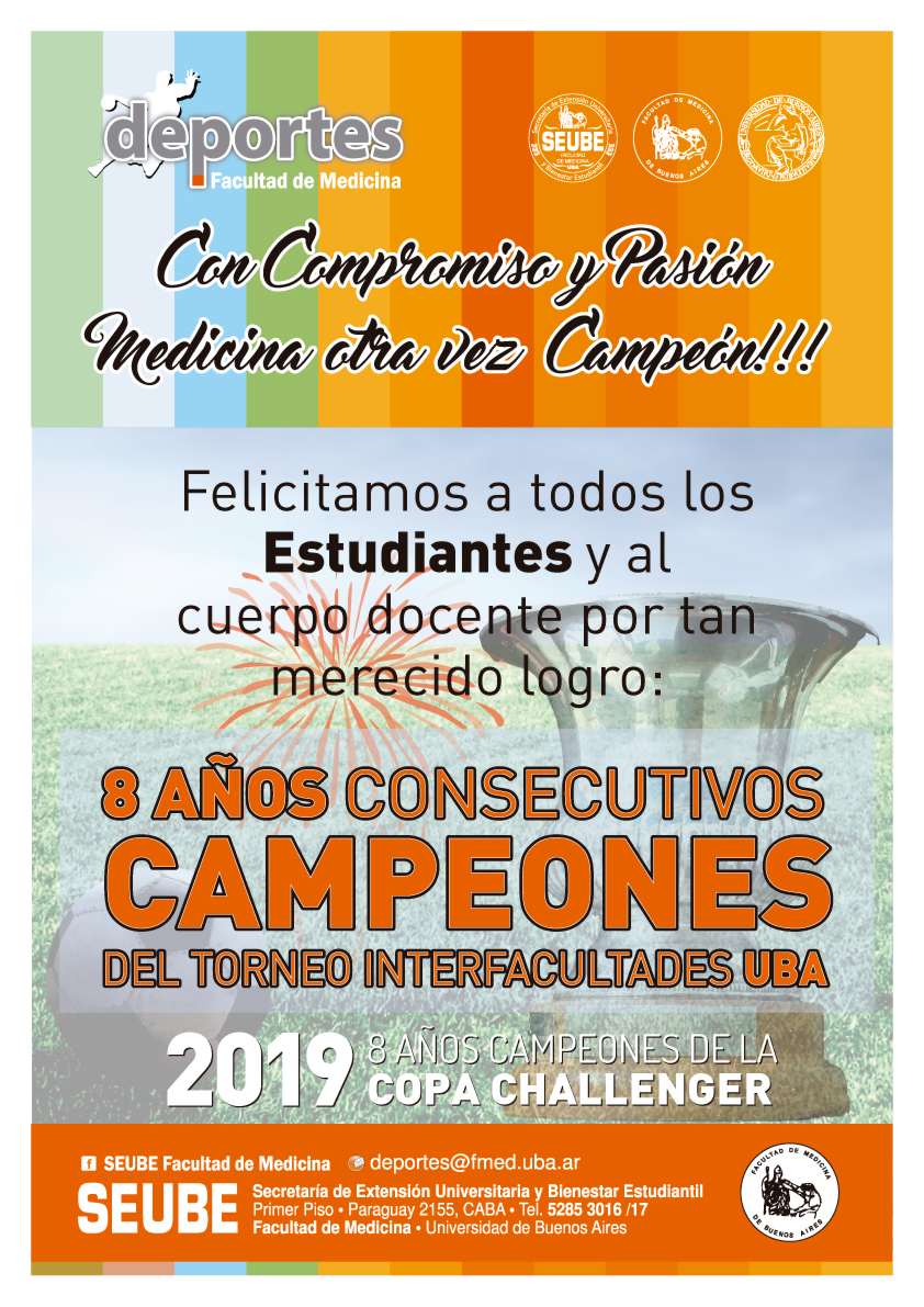 Medicina Campeones 2019